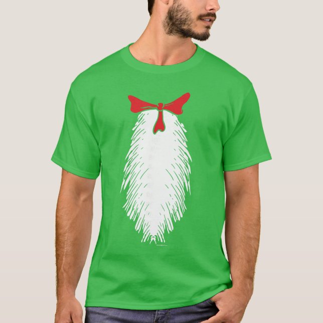 Cat in The Hat Belly Halloween Costume Officially  T-Shirt (Front)