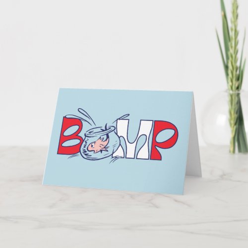 Cat In the Hat  Bump Card