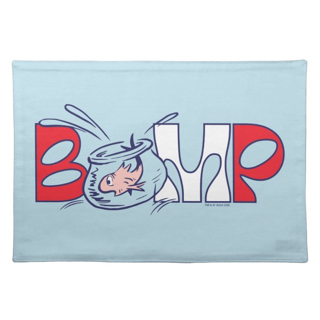 Cat In the Hat | Bump Cloth Placemat (Front)