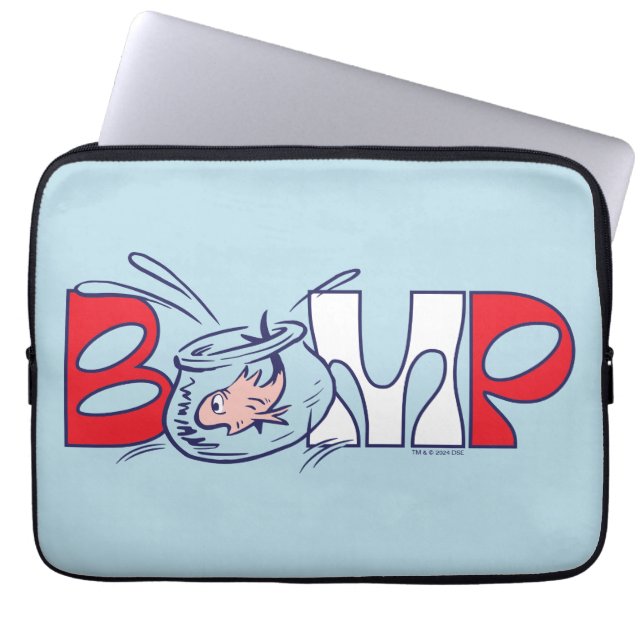 Cat In the Hat | Bump Laptop Sleeve (Front)