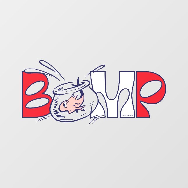 Cat In the Hat | Bump Wall Decal (Front)