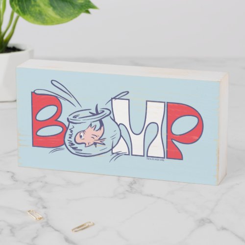 Cat In the Hat  Bump Wooden Box Sign