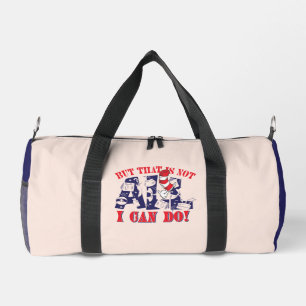 Cat in the Hat But That Is Not All I Can Do Duffle Bag