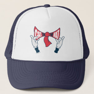 Cat In the Hat Cat Text Bow Tie