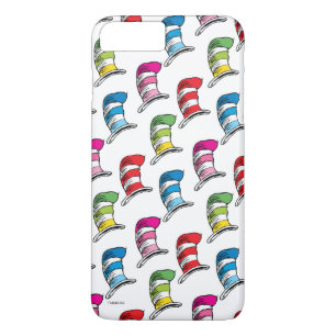 Cat In The Hat Colorful Hat Pattern iPhone 8 Plus/7 Plus Case