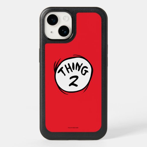 Cat in the Hat Custom Thing Two OtterBox iPhone 14 Case