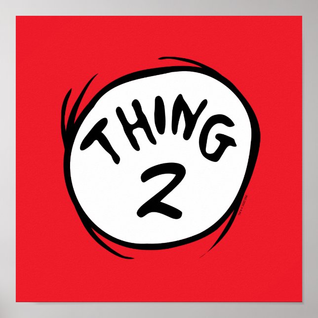 Cat in the Hat |Custom Thing Two Poster (Front)