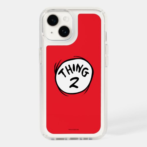 Cat in the Hat Custom Thing Two Speck iPhone 14 Case