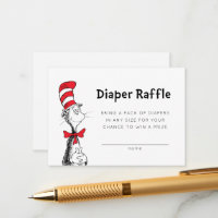 Cat in the Hat | Diaper Raffle Insert Card