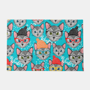 Cat in the hat doormat
