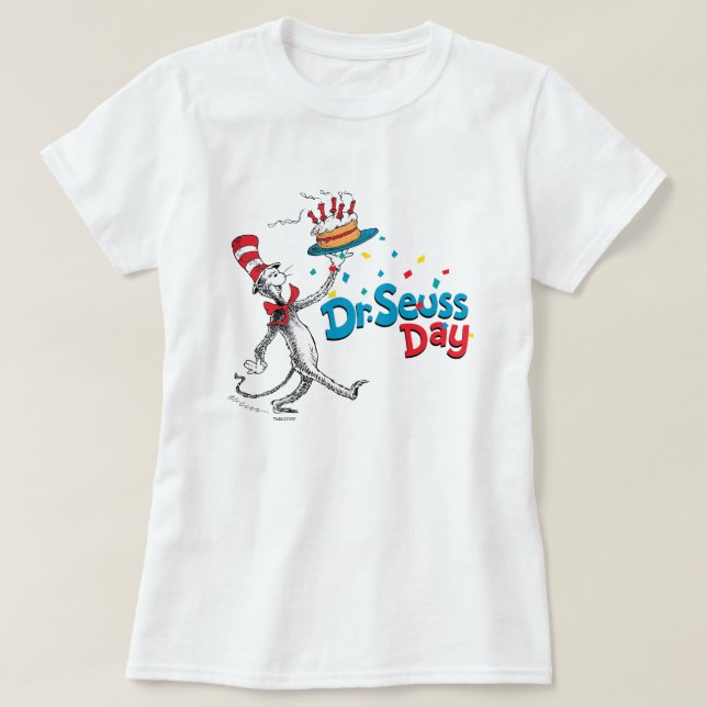 Cat in the Hat | Dr. Seuss Day T-Shirt (Design Front)