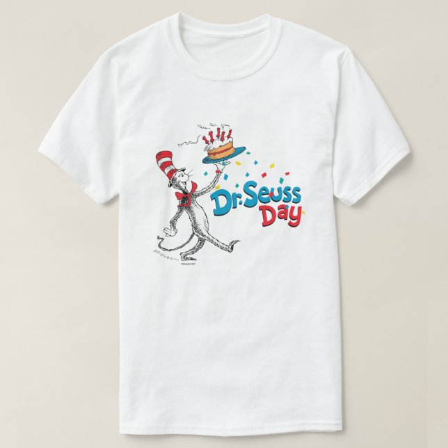 Cat in the Hat | Dr. Seuss Day T-Shirt (Design Front)