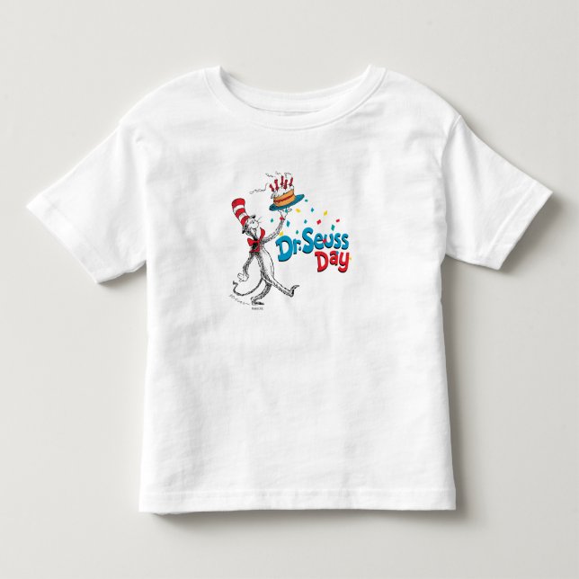 Cat in the Hat | Dr. Seuss Day Toddler T-shirt (Front)