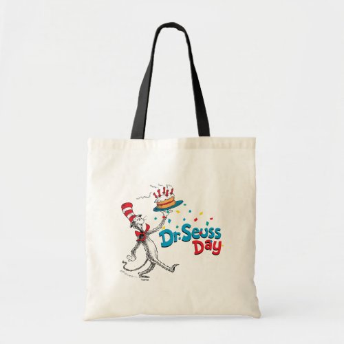 Cat in the Hat  Dr Seuss Day Tote Bag