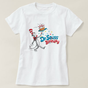 Cat in the Hat Dr. Seuss's Birthday T-Shirt