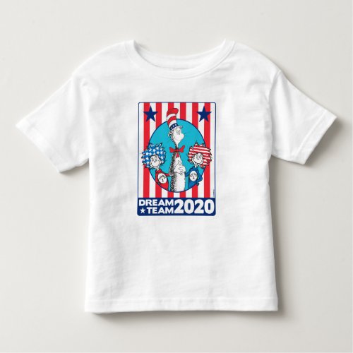 Cat in the Hat  Dream Team 2020 Toddler T_shirt