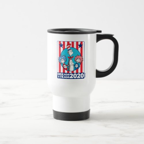 Cat in the Hat  Dream Team 2020 Travel Mug