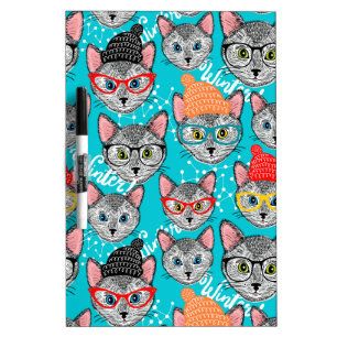 Cat in the hat  dry erase board