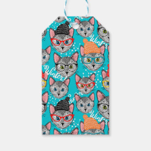 Cat in the hat gift tags
