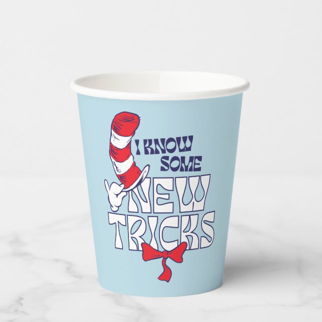 Cat In the Hat | I Know Some New Tricks Paper Cups (Left)