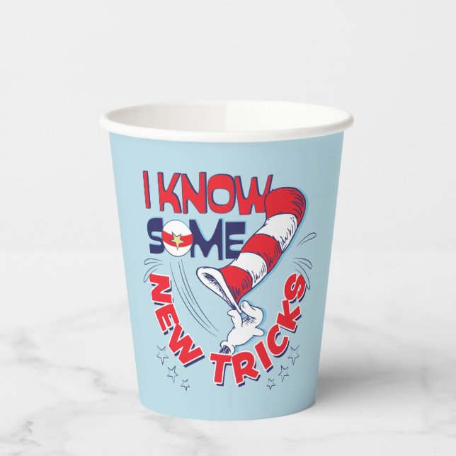 Cat In the Hat I Know Some New Tricks Paper Cups (Left)
