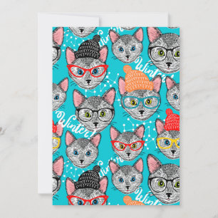 Cat in the hat invitation