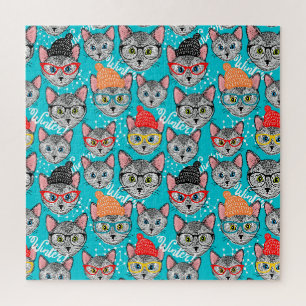 Cat in the hat jigsaw puzzle