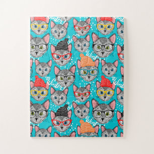 Cat in the hat jigsaw puzzle
