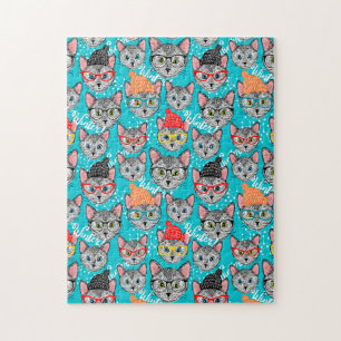 Cat in the hat jigsaw puzzle