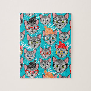 Cat in the hat jigsaw puzzle