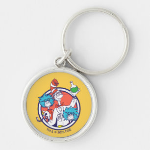 Cat in the Hat & Lab Tech One Lab Tech Two Keychain