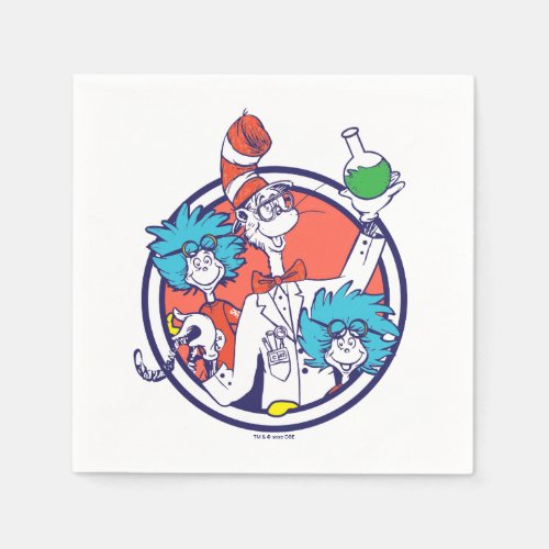 Cat in the Hat  Lab Tech One Lab Tech Two Napkins