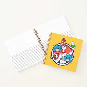 Cat in the Hat & Lab Tech One Lab Tech Two Notebook
