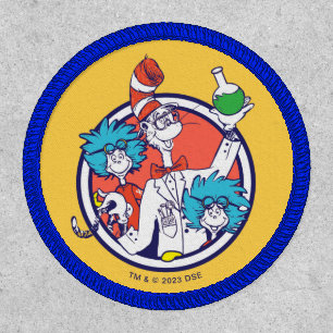 Cat in the Hat & Lab Tech One Lab Tech Two Patch