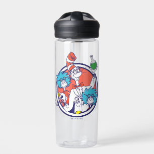 Cat in the Hat & Lab Tech One Lab Tech Two Water Bottle