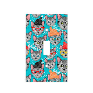Cat in the hat light switch cover