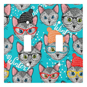 Cat in the hat light switch cover