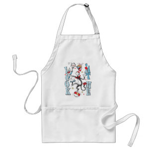 Cat In the Hat Look At Me Adult Apron