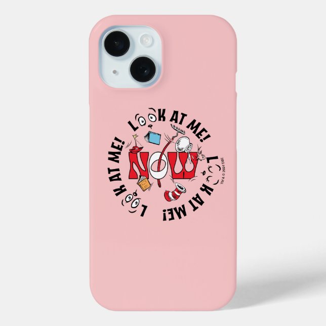 Cat In the Hat | Look At Me! Look At Me! Case-Mate iPhone Case (Back)