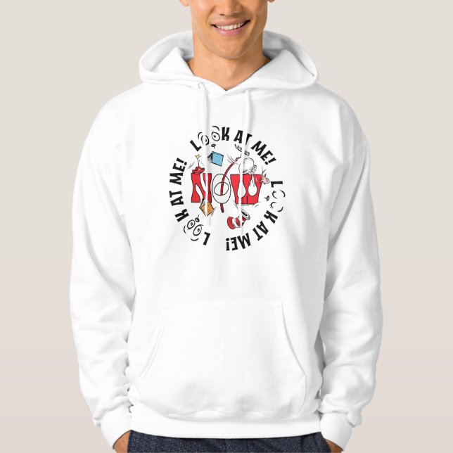 Cat In the Hat | Look At Me! Look At Me! Hoodie (Front)