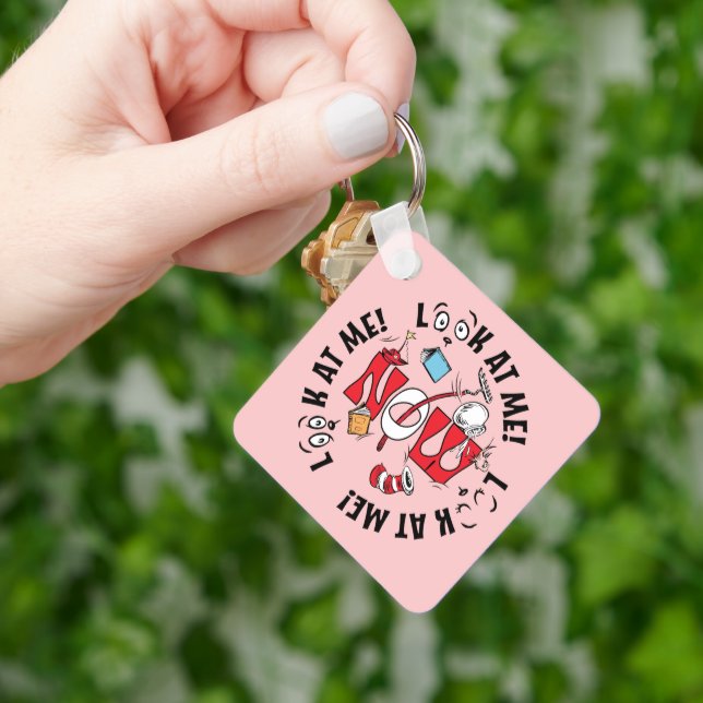 Cat In the Hat | Look At Me! Look At Me! Keychain (Hand)