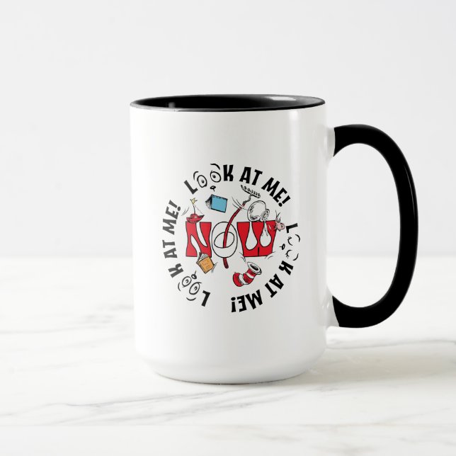 Cat In the Hat | Look At Me! Look At Me! Mug (Right)