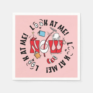 Cat In the Hat Look At Me! Look At Me! Napkins