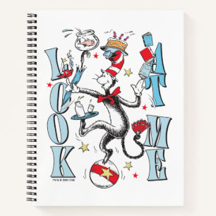 Cat In the Hat Look At Me Notebook
