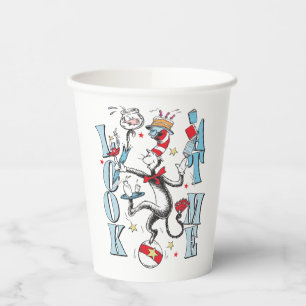 Cat In the Hat Look At Me Paper Cups