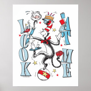 Cat In the Hat   Look At Me Poster