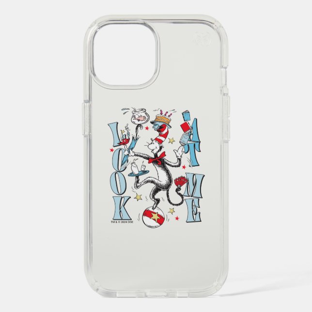Cat In the Hat | Look At Me Speck iPhone Case (Front)
