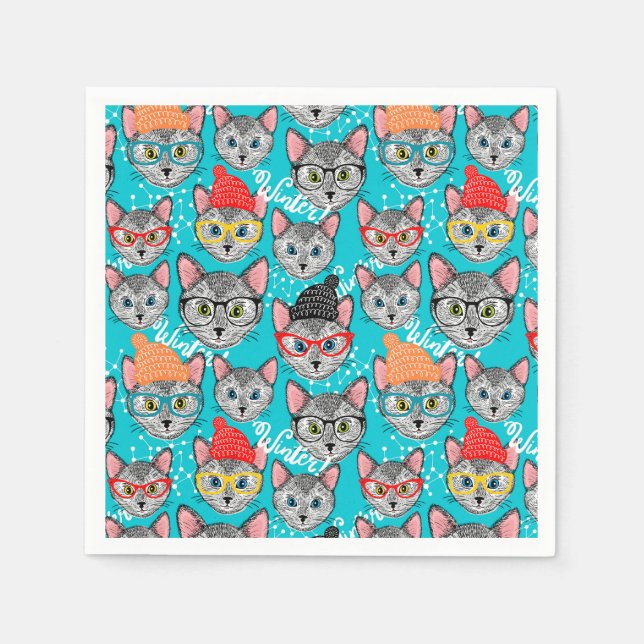 Cat in the hat napkins (Front)