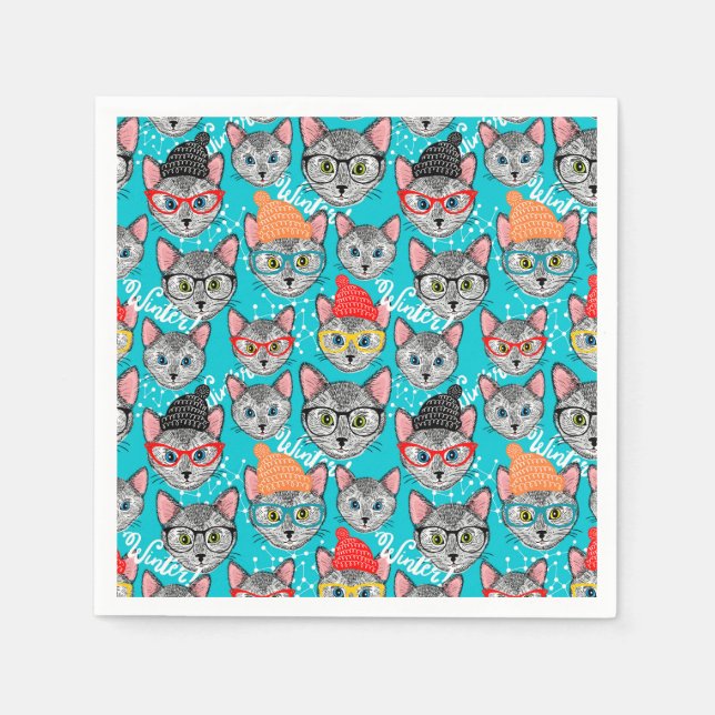 Cat in the hat napkins (Front)
