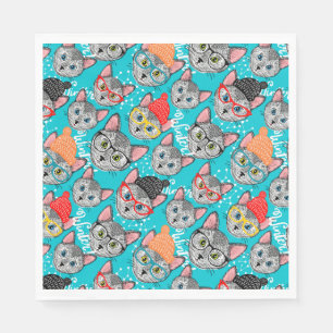 Cat in the hat napkins